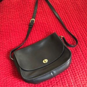 Authentic coach crossbody satchel